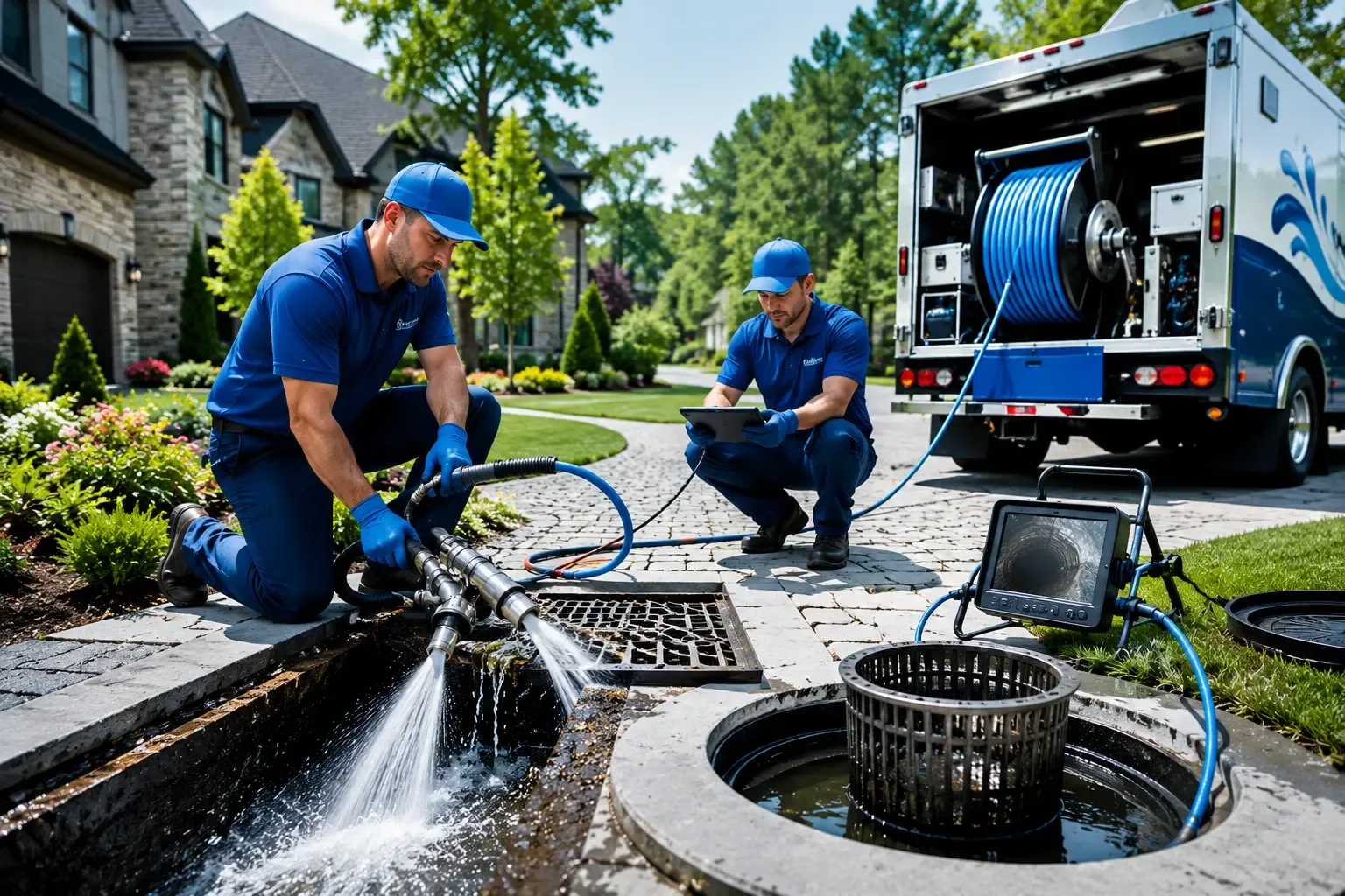 Local outdoor drain cleaning professionals in Highland, IL