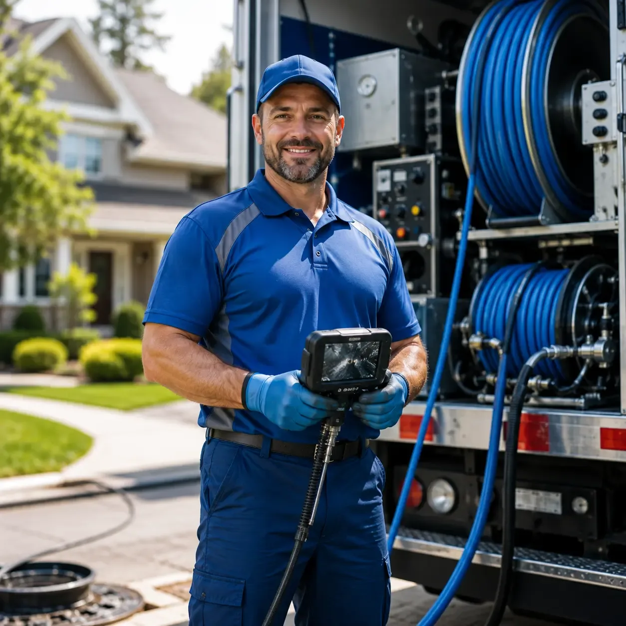 Local outdoor drain cleaning specialists in Highland, IL